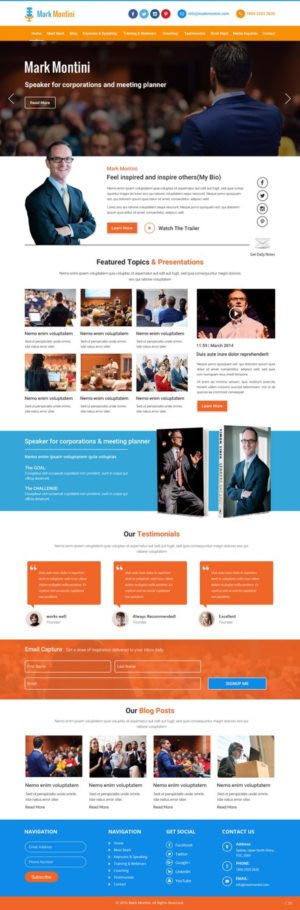 Wordpress Design by pb for this project | Design: #11672480