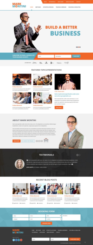 Wordpress Design by pb for this project | Design: #11680997