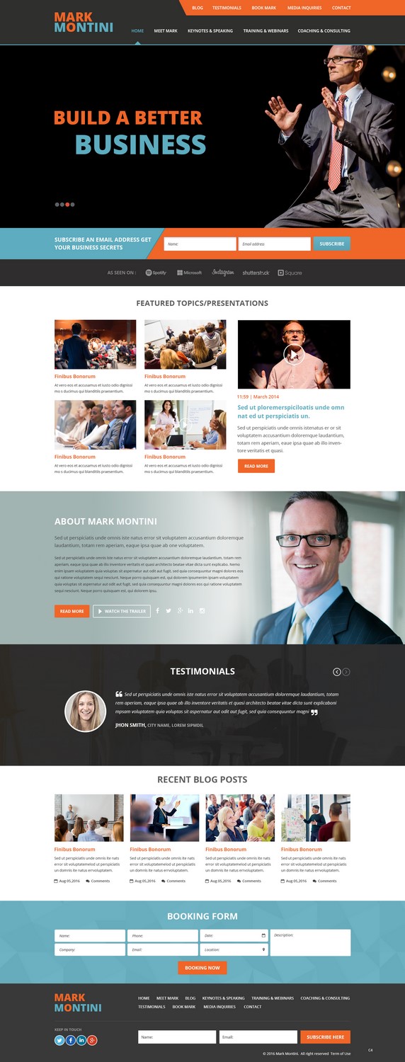 Wordpress Design by pb for this project | Design #11689700