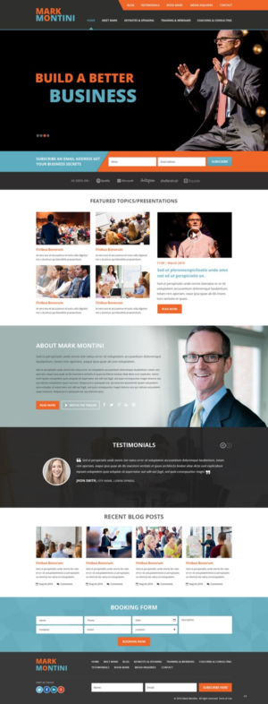 Wordpress Design by pb for this project | Design: #11689700