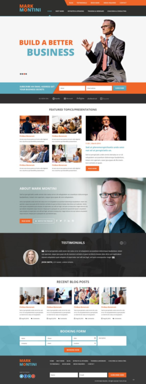Wordpress Design by pb for this project | Design: #11689701