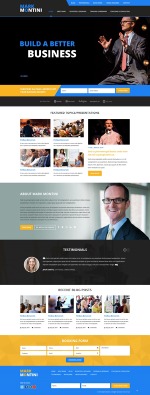 Wordpress Design by pb for this project | Design: #11707456