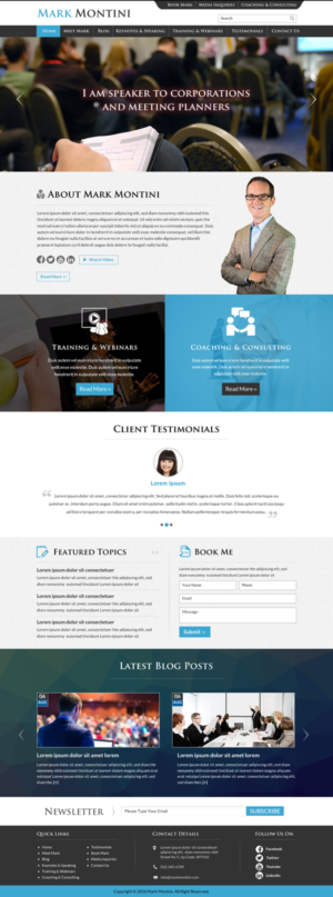Wordpress Design by Sbss for this project | Design: #11690546