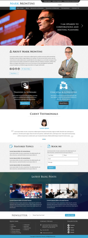 Wordpress Design by Sbss for this project | Design: #11690548
