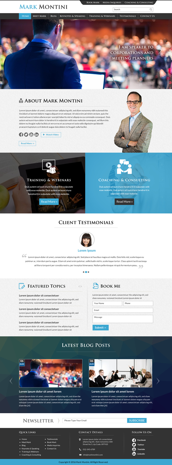 Wordpress Design by Sbss for this project | Design #11690549