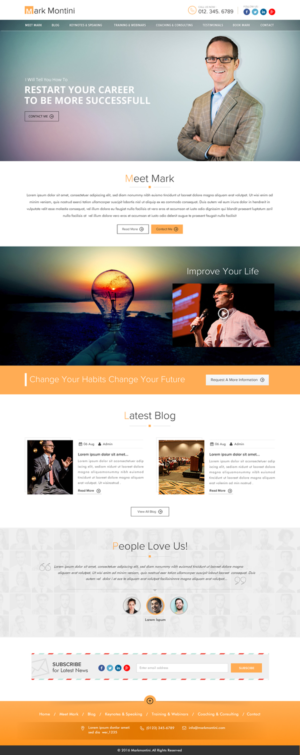 Wordpress Design by Sbss for this project | Design: #11690558