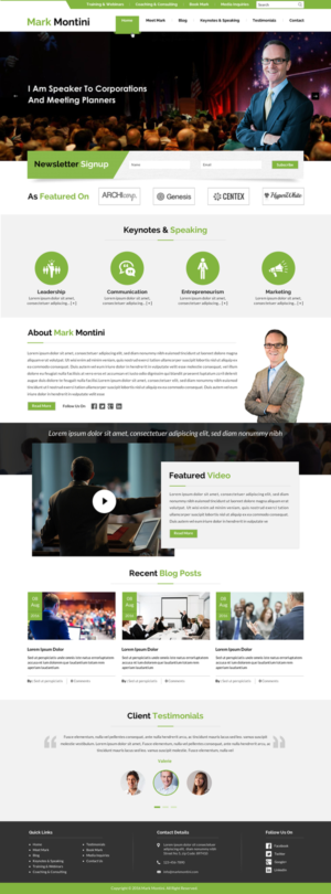 Wordpress Design by Sbss for this project | Design: #11705384