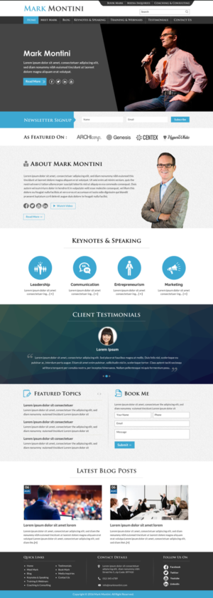 Wordpress Design by Sbss for this project | Design: #11705385