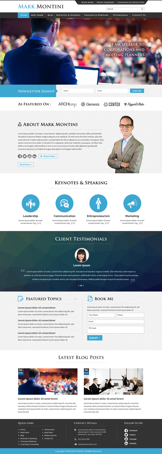 Wordpress Design by Sbss for this project | Design #11705386
