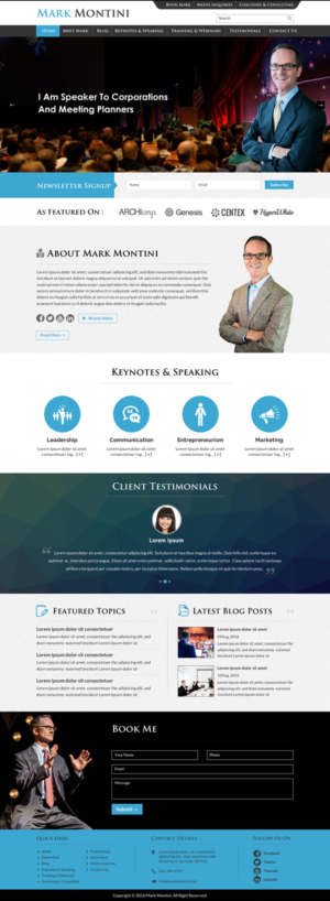 Wordpress Design by Sbss for this project | Design: #11705387