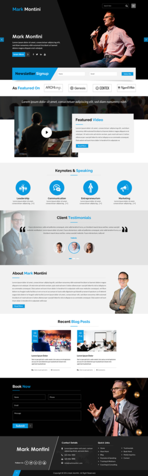 Wordpress Design by Sbss