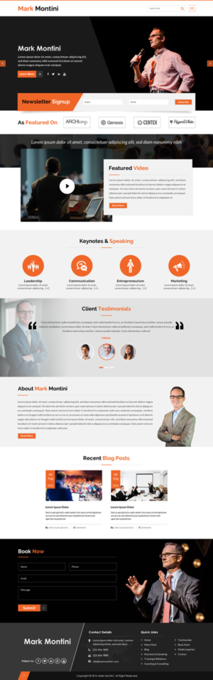 Wordpress Design by Sbss for this project | Design: #11724986