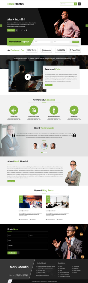 Wordpress Design by Sbss for this project | Design: #11724987