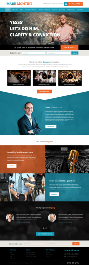 Wordpress Design by UniqueDesignz