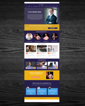 Wordpress Design by Venkat for this project | Design #11684530
