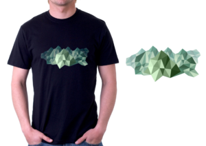 Simple, Abstract, and Creative Outdoor/Wilderness Graphic Shirt Design. For startup outdoors brand.  | Diseño de Camiseta por ejcx