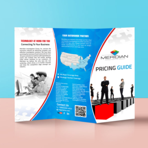 Diseño de Brochure por debdesign para Meridian Investigative Group, Inc. | Diseño: #11713824