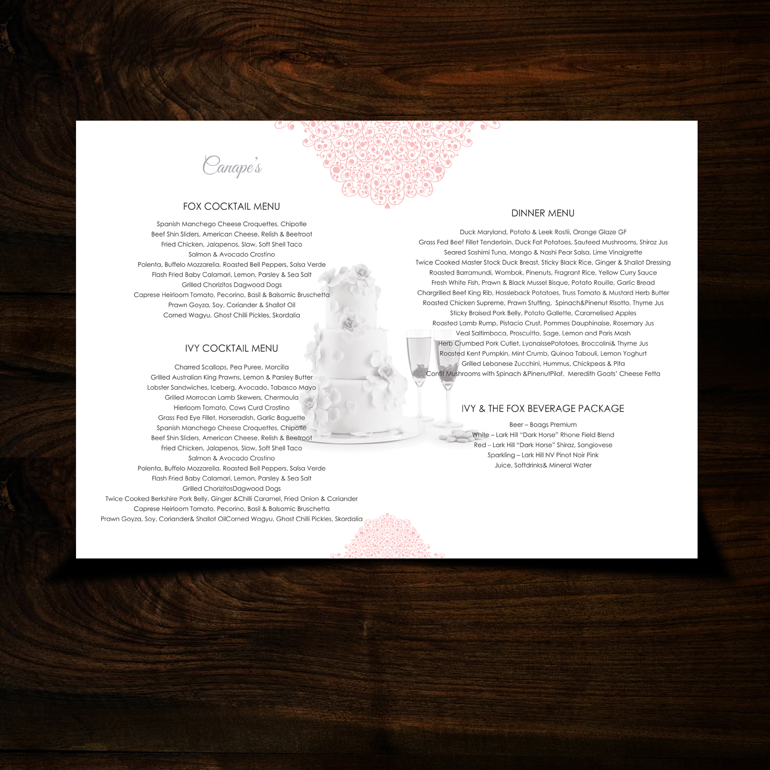 Brochure Design by uk for Ivy & The Fox | Design #11671564