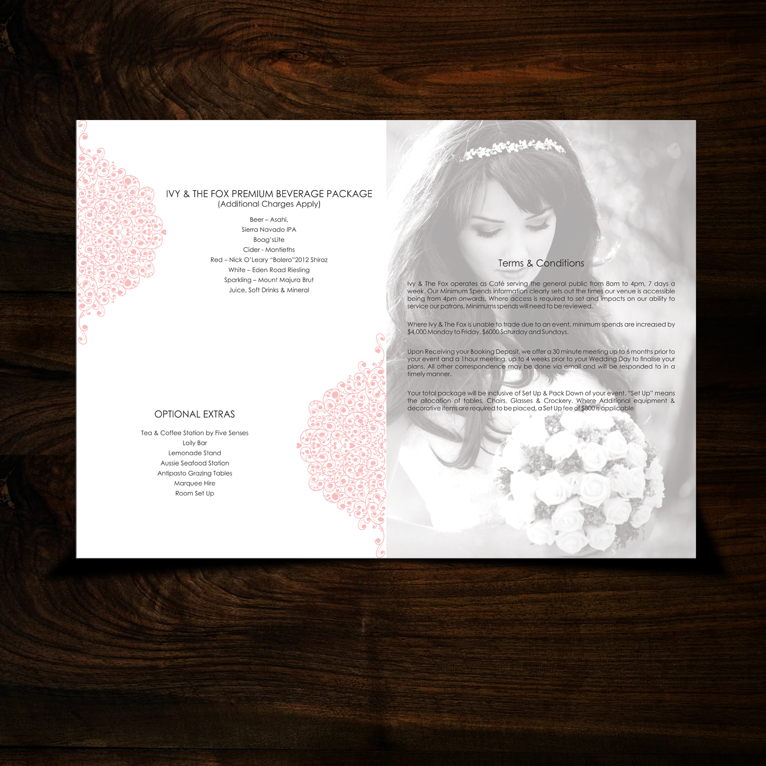 Brochure Design by uk for Ivy & The Fox | Design #11671566