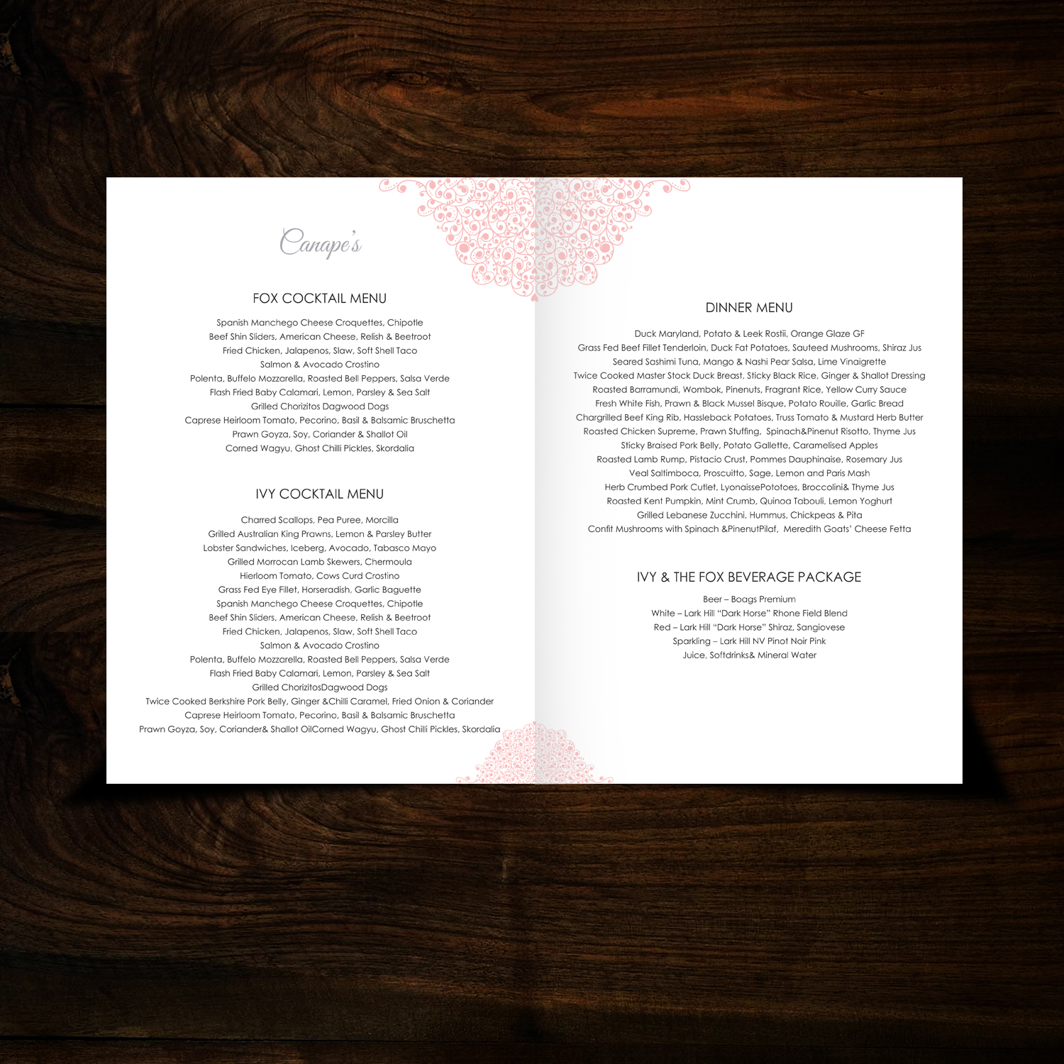 Brochure Design by uk for Ivy & The Fox | Design #11671625