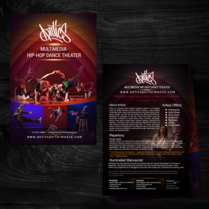 Flyer Design by uk for Antics | Design: #11679651