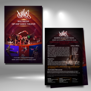 Flyer Design by uk for Antics | Design: #11679652