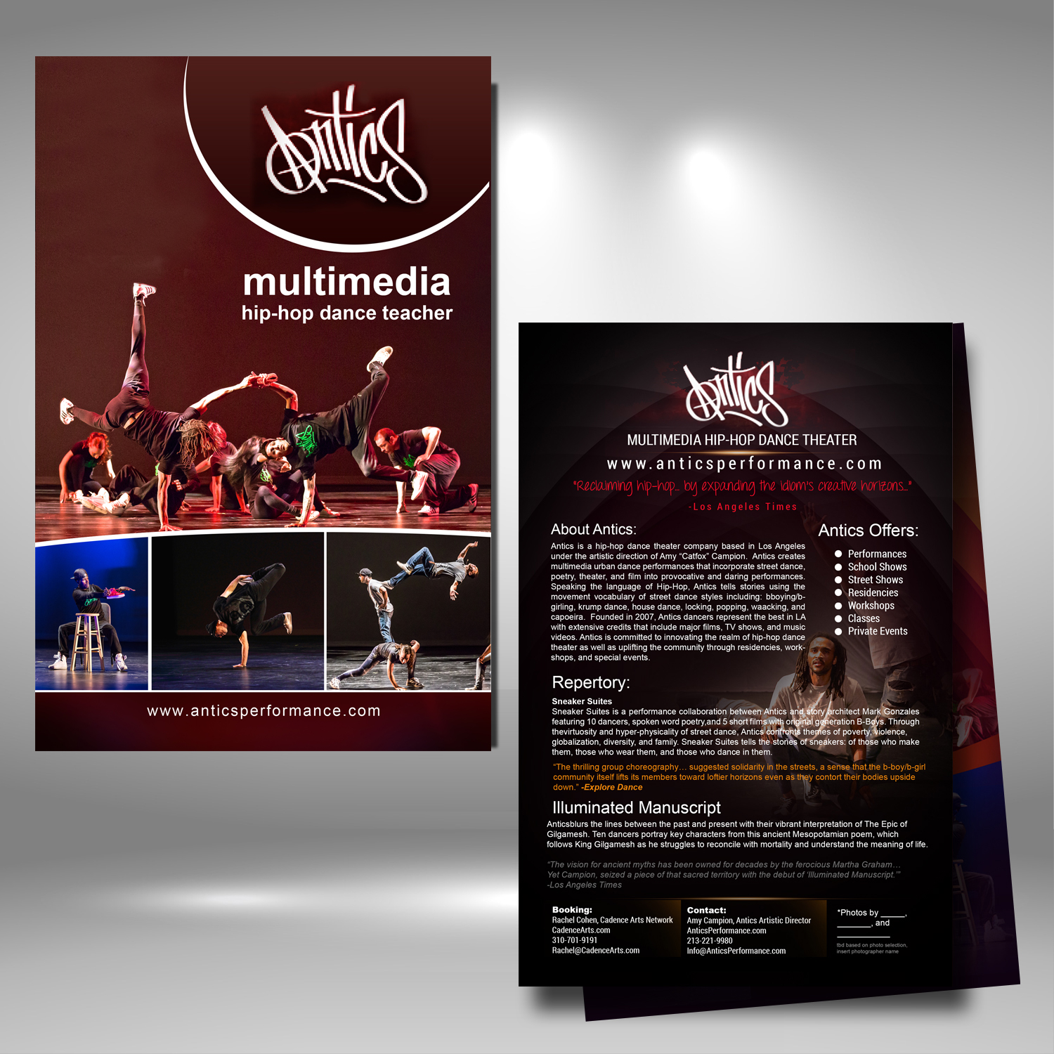 Diseño de Flyer por uk para Antics | Diseño #11680851