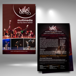 Flyer Design by uk for Antics | Design: #11680851