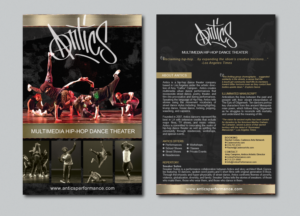 Flyer Design by alex989 for Antics | Design: #11668563