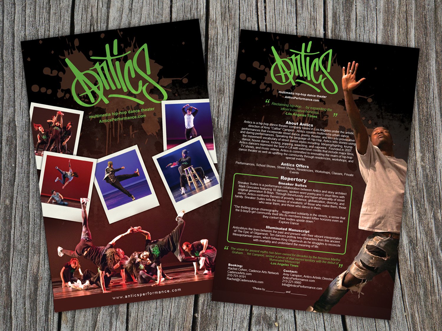 Flyer Design by Priyo Subarkah for Antics | Design #11675963