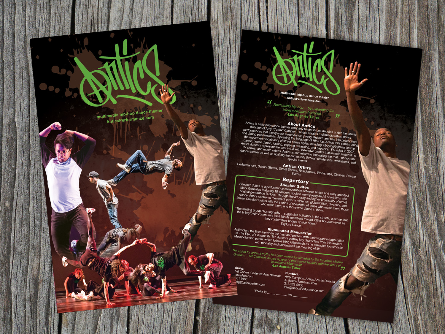 Flyer Design by Priyo Subarkah for Antics | Design #11678796