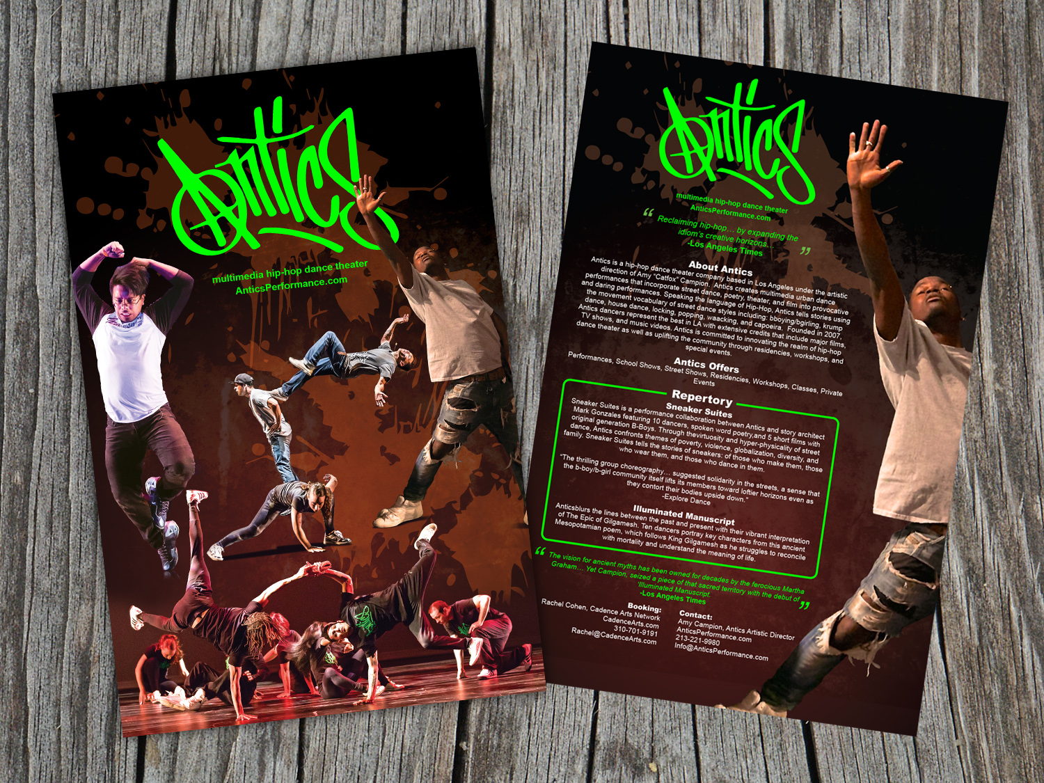 Flyer-Design von Priyo Subarkah für Antics | Design #11689296