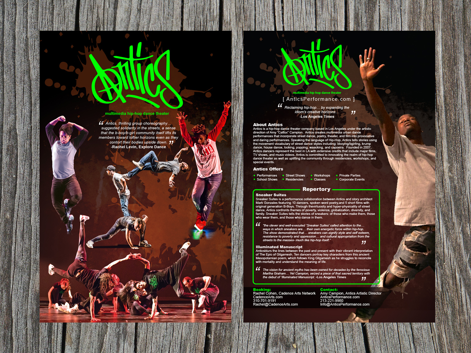 Diseño de Flyer por Priyo Subarkah para Antics | Diseño #11734885