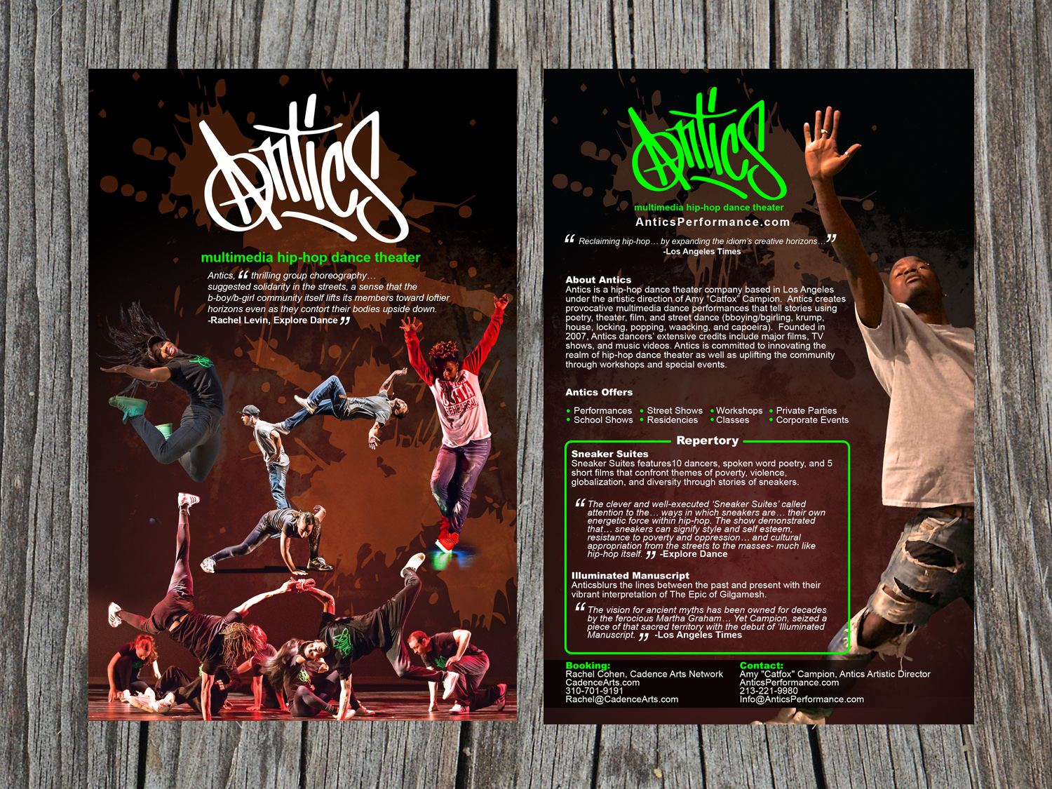 Flyer Design by Priyo Subarkah for Antics | Design #11749076