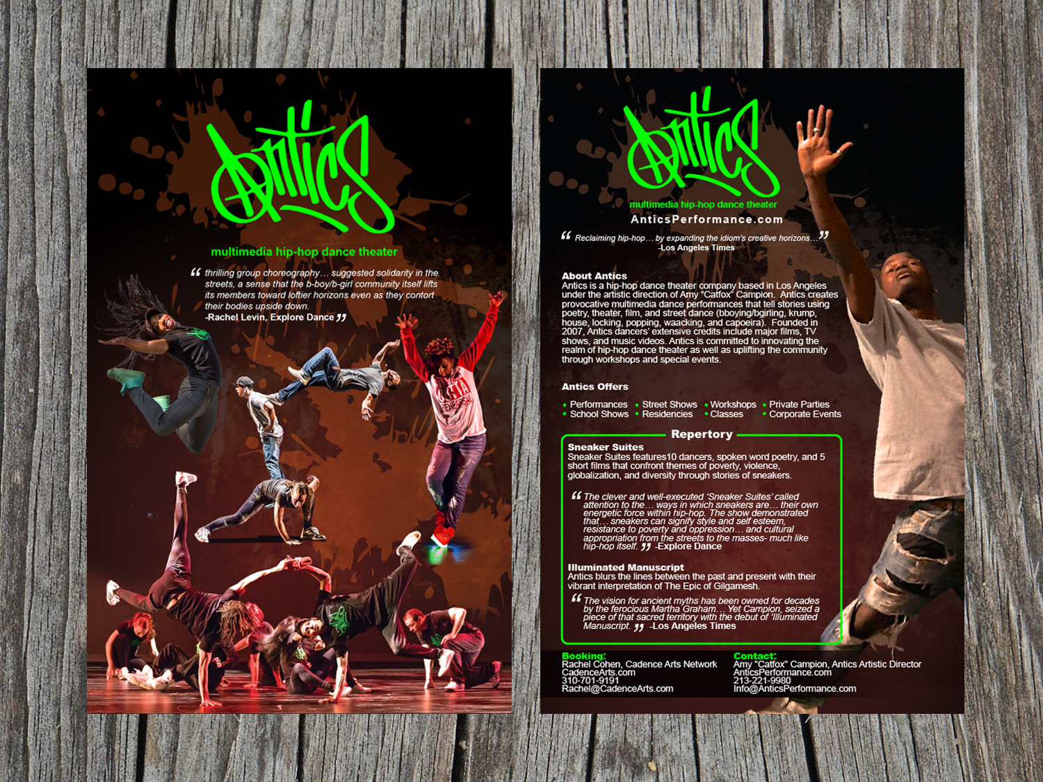 Flyer Design by Priyo Subarkah for Antics | Design #11760625