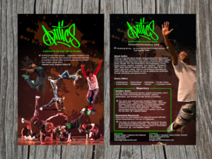 Antics Hip Hop Dance Theater Flyer | Diseño de Flyer por Priyo Subarkah