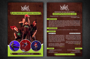 Flyer Design by creative.bugs for Antics | Design: #11679479