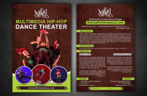 Flyer Design by creative.bugs for Antics | Design: #11679694