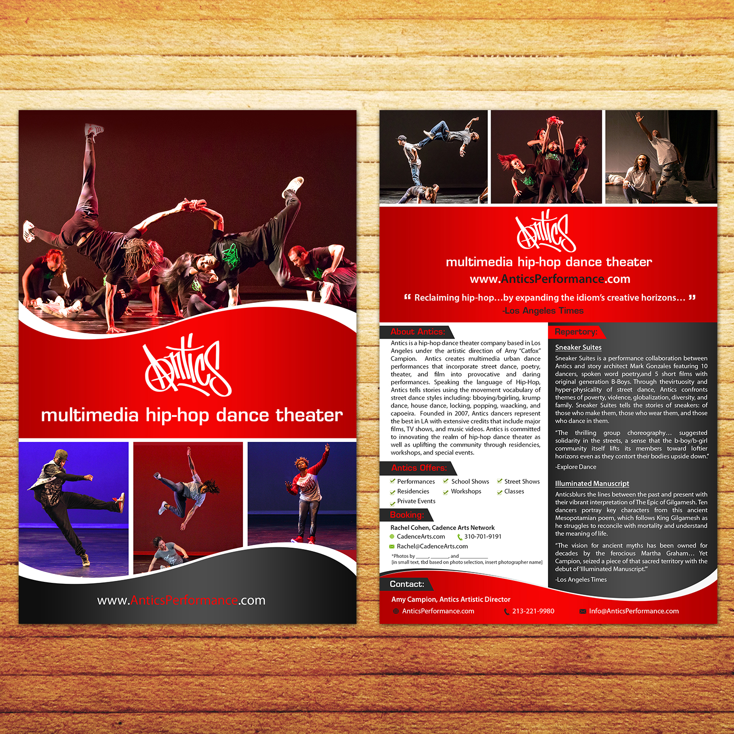 Flyer Design by aspiremedia for Antics | Design #11678277