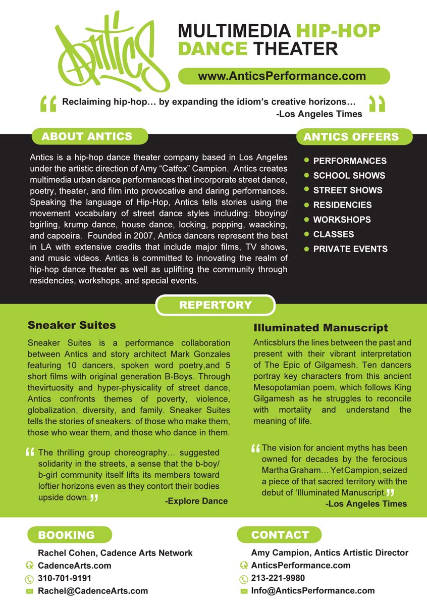 Flyer Design by rkailas for Antics | Design #11693695