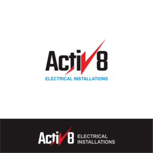 Logo Design by Arham Hidayat for Activ8 electrical installations  | Design #11684424