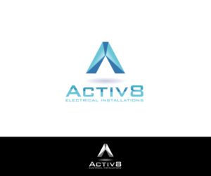Logo Design by volebaba for Activ8 electrical installations  | Design: #11671405