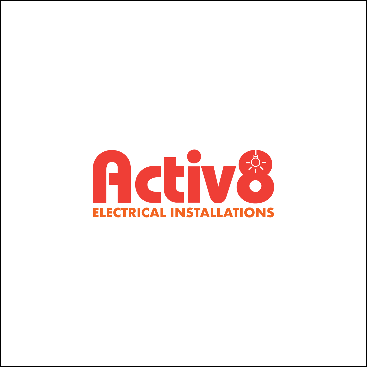 Logo Design by iqbalkabir for Activ8 electrical installations  | Design #11667145