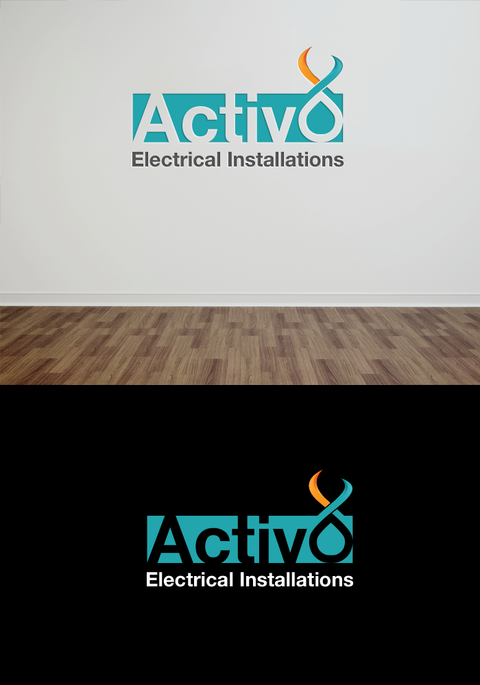 Logo Design by thulet for Activ8 electrical installations  | Design #11671820