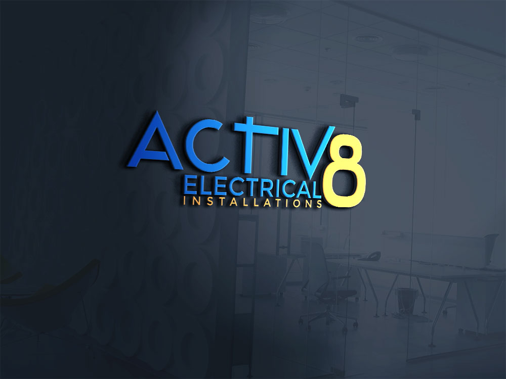 Logo Design by DESIGN Services JK for Activ8 electrical installations  | Design #11681878