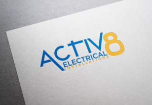 Logo Design by DESIGN Services JK for Activ8 electrical installations  | Design: #11681883