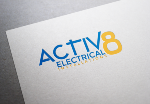 Logo Design by DESIGN Services JK for Activ8 electrical installations  | Design: #11681889