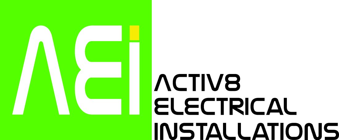 Logo-Design von mstrezia für Activ8 electrical installations  | Design #11667623