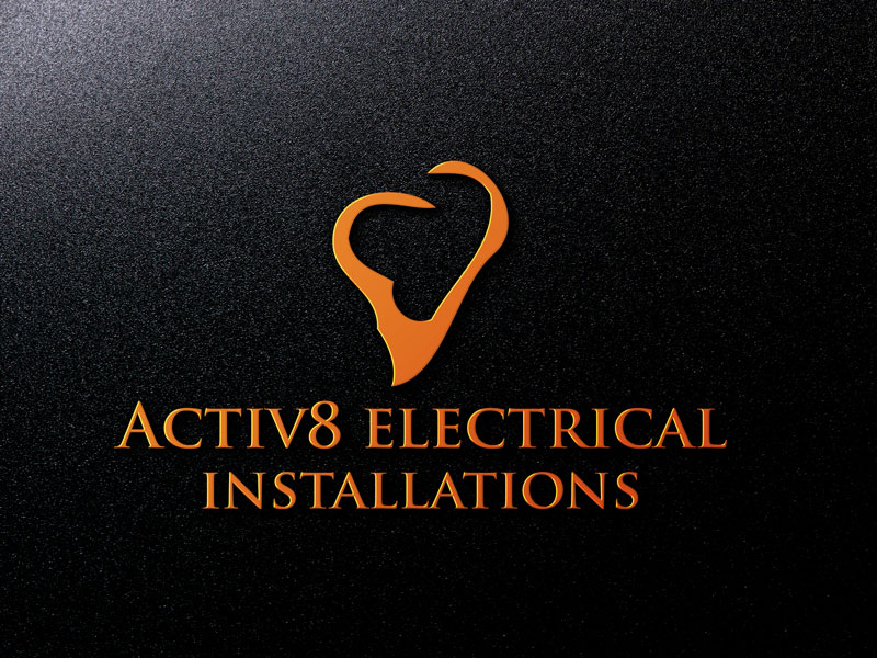 Logo Design by H M SUMON for Activ8 electrical installations  | Design #11698068