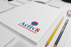 Logo Design by zidne for Activ8 electrical installations  | Design: #11666396